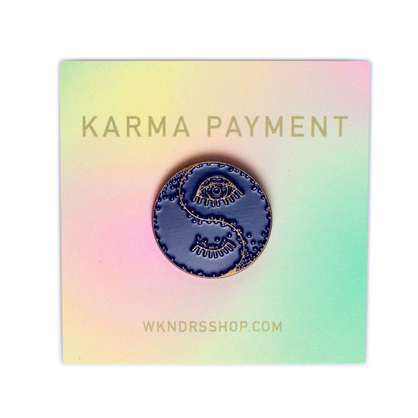 Karma Payment*Blue Pin